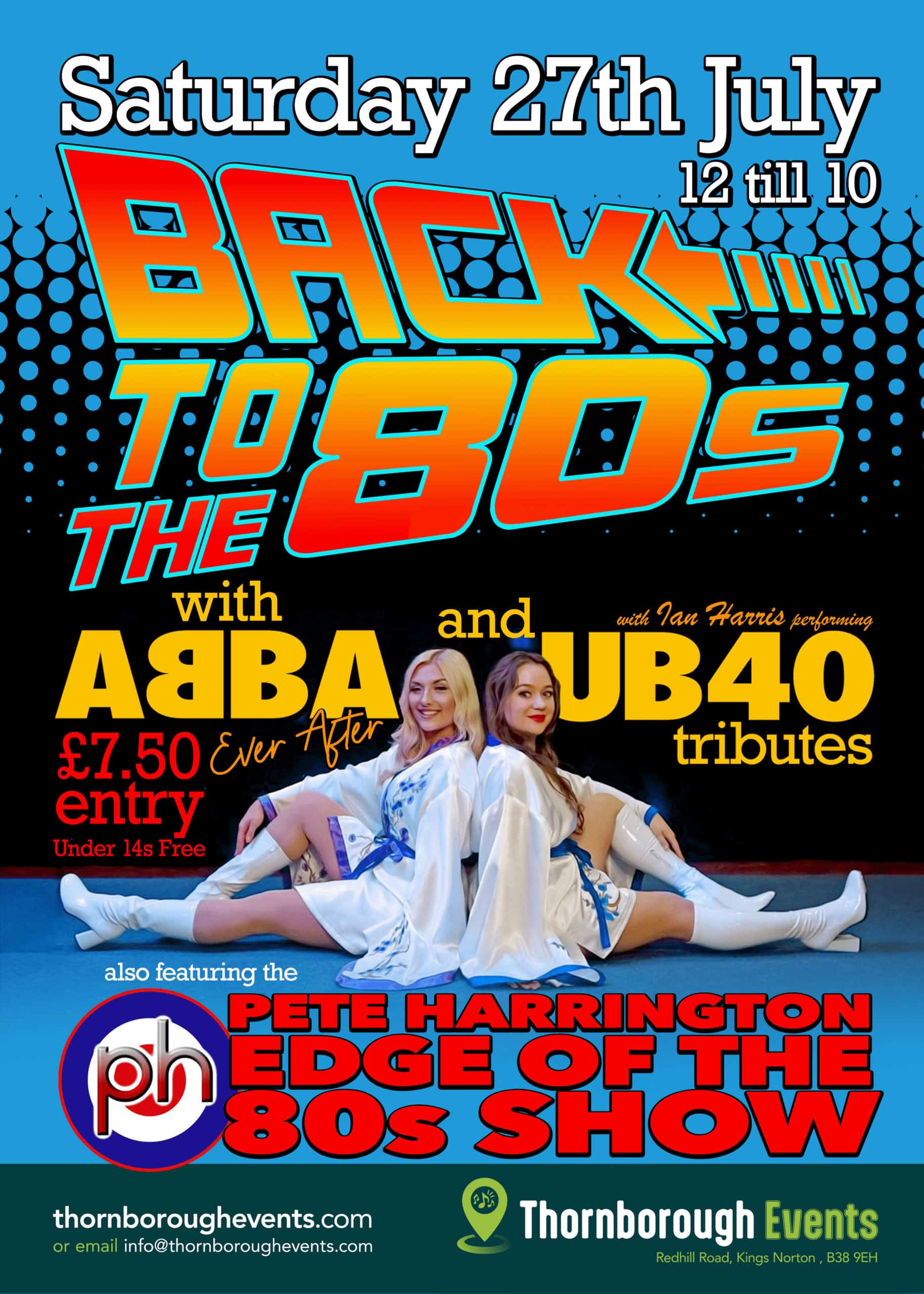 Back to the 80s Music Festival - Thornborough Events