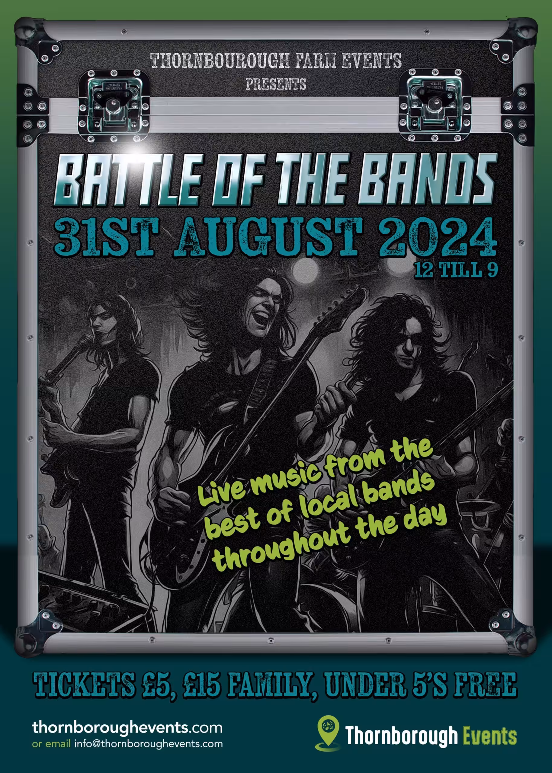 Get Ready for the Ultimate Showdown: Battle of the Bands at Thornborough Events
