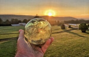 Crystal Ball Summer Sunrise