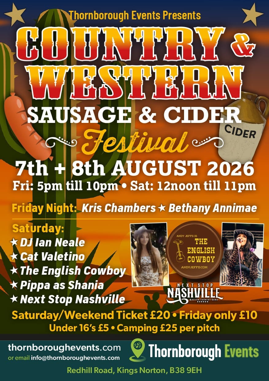 Country & Western Festival 2026 – Tickets (Early Bird)