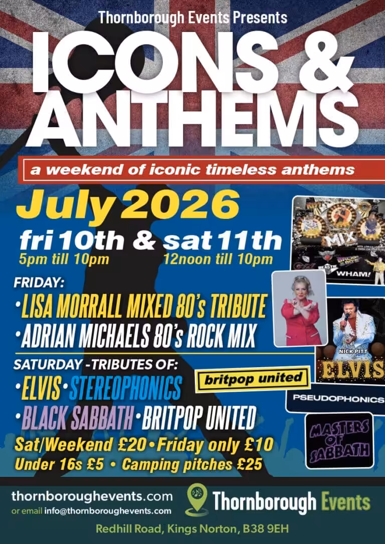 Icons &Amp; Anthems 2026